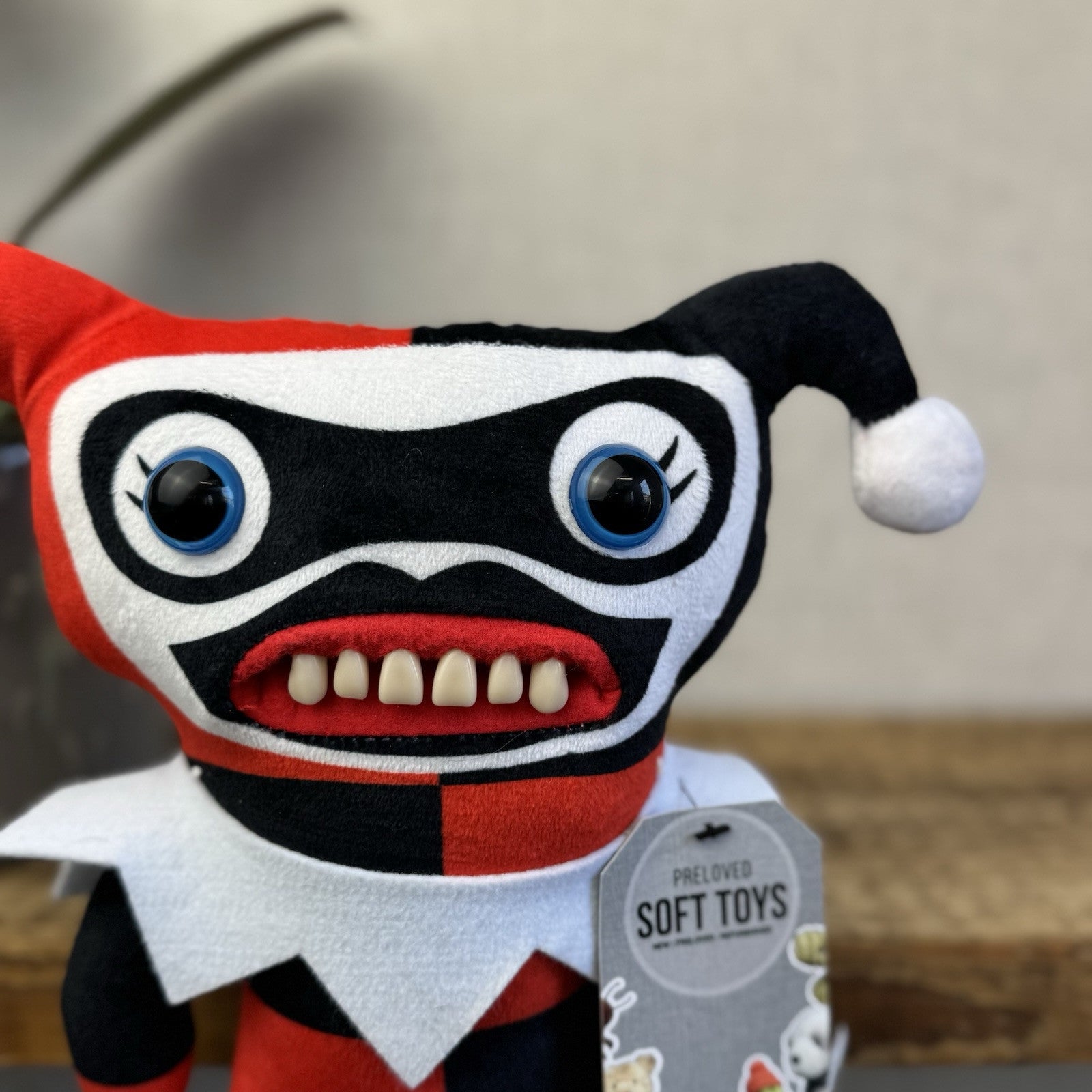 Fuggler Funny Ugly Monster DC - Harley Quinn - Joker Rare Fuggler Plush Toy
