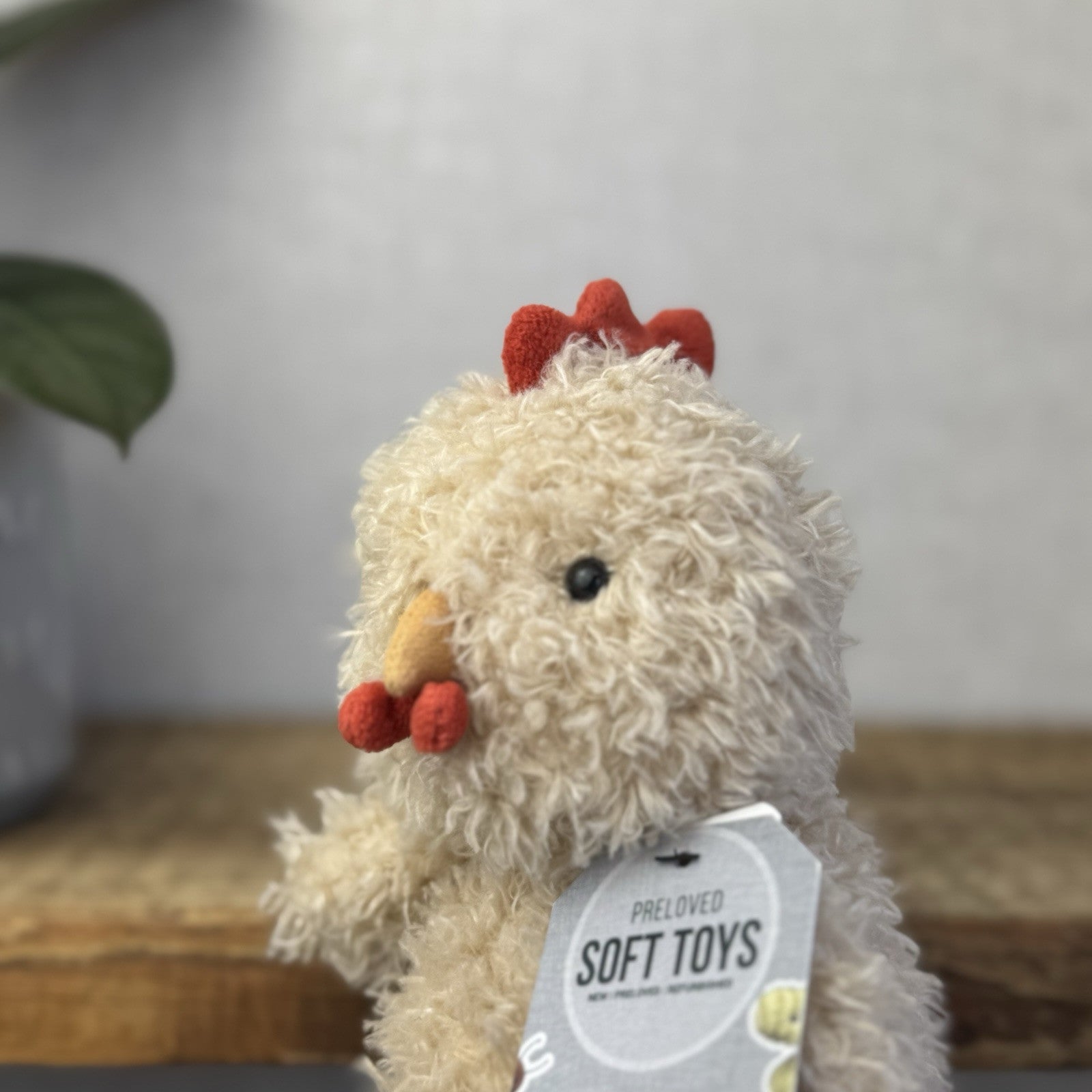 Jellycat Little Rooster - Jellycat Rooster - Small Fluffy Rooster (2)