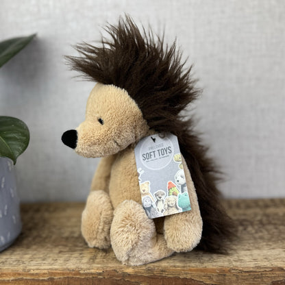 Jellycat Medium Bashful Hedgehog - Fluffy Beanie Woodland Hedgehog 12"