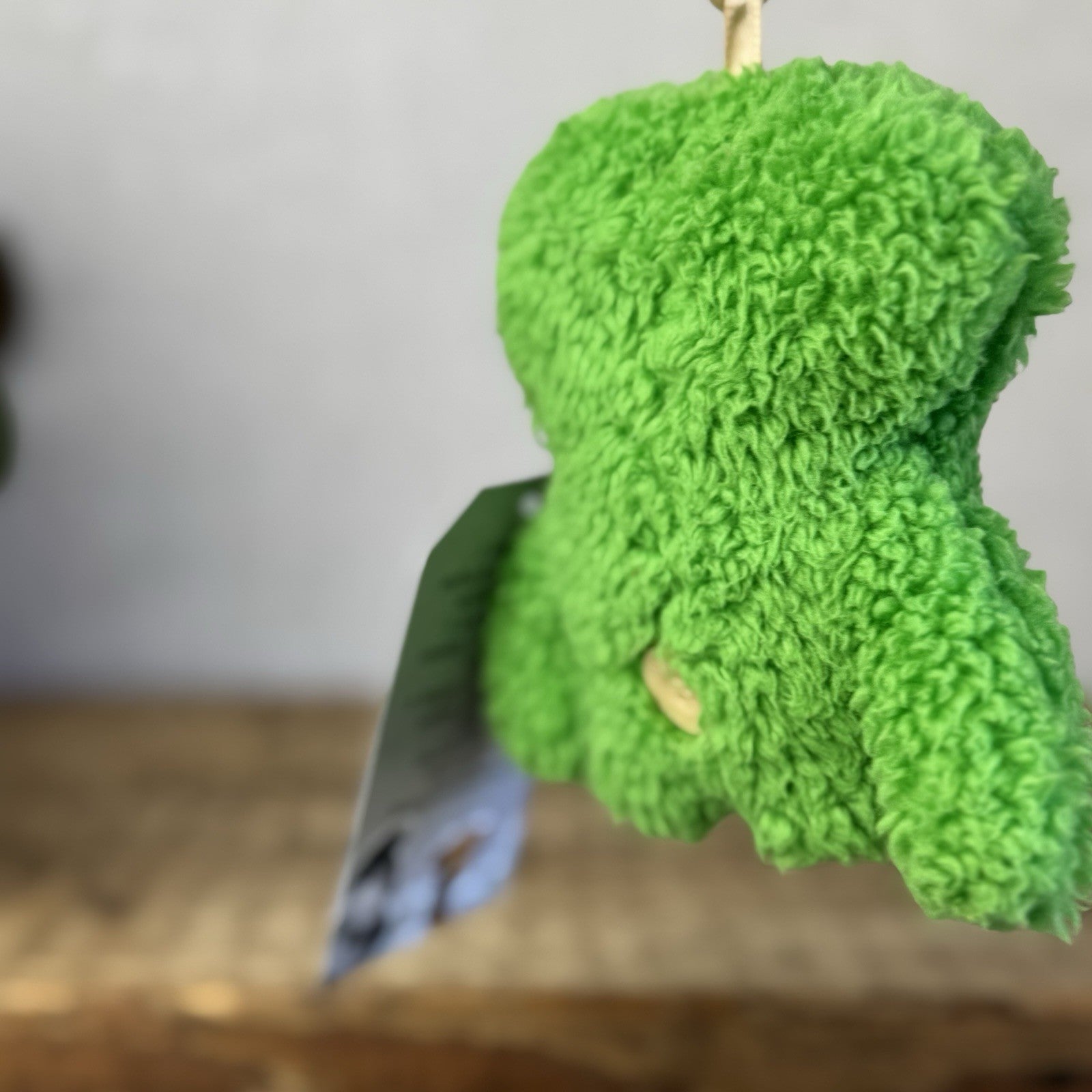 Fuggler Green Squidge Small Keyring  - Funny Ugly Monster Keyring Collectible