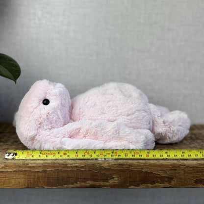 Jellycat Medium Bashful Pink Bunny - Light Pink Baby Pink Bunny Soft Toy 12” (2)