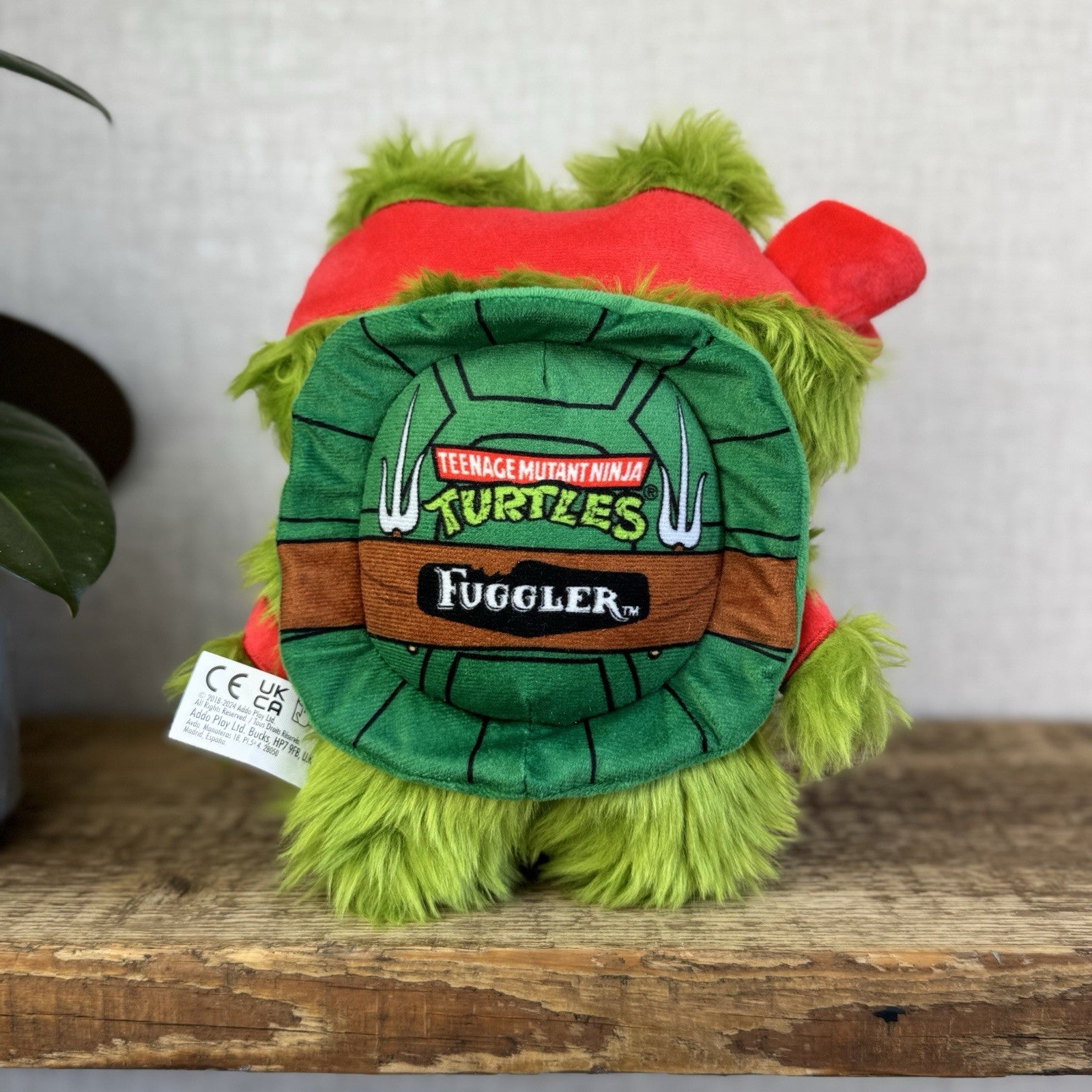 Fuggler Teenage Mutant Ninja Turtle Raphael Plush Funny Ugly Monster Collectible