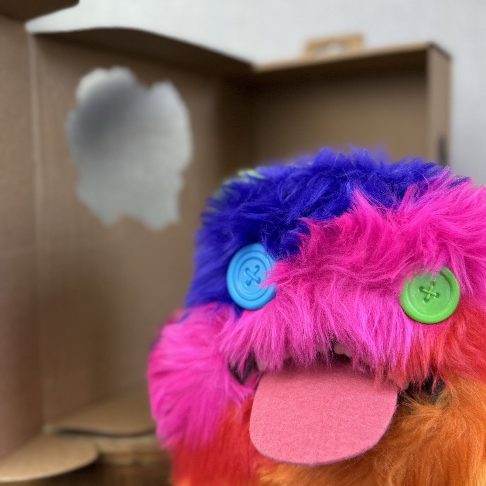 Fuggler Funny Ugly Monster - Oogah BooGah Rainbow Laboratory Misfits - With Box
