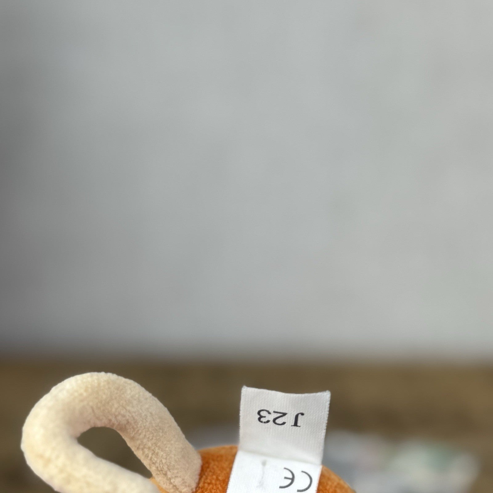 Jellycat Tiny/Baby Riff Ruff Monkey - Tiny Vintage Jellycat Monkey Orange 5”