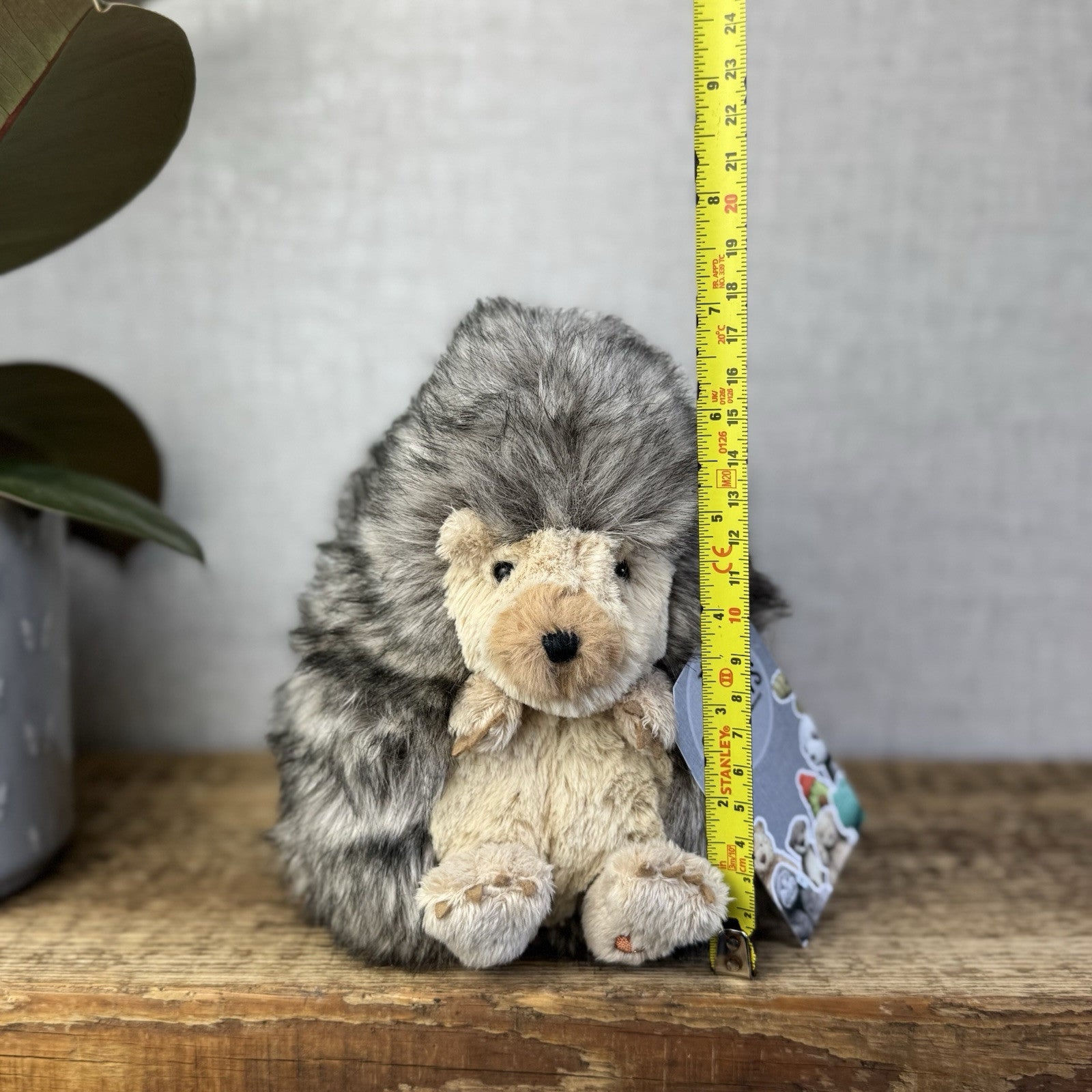 Wrendale Designs - Hannah Dale Soft Toy Mabel Hedgehog Soft Toy Beanie 