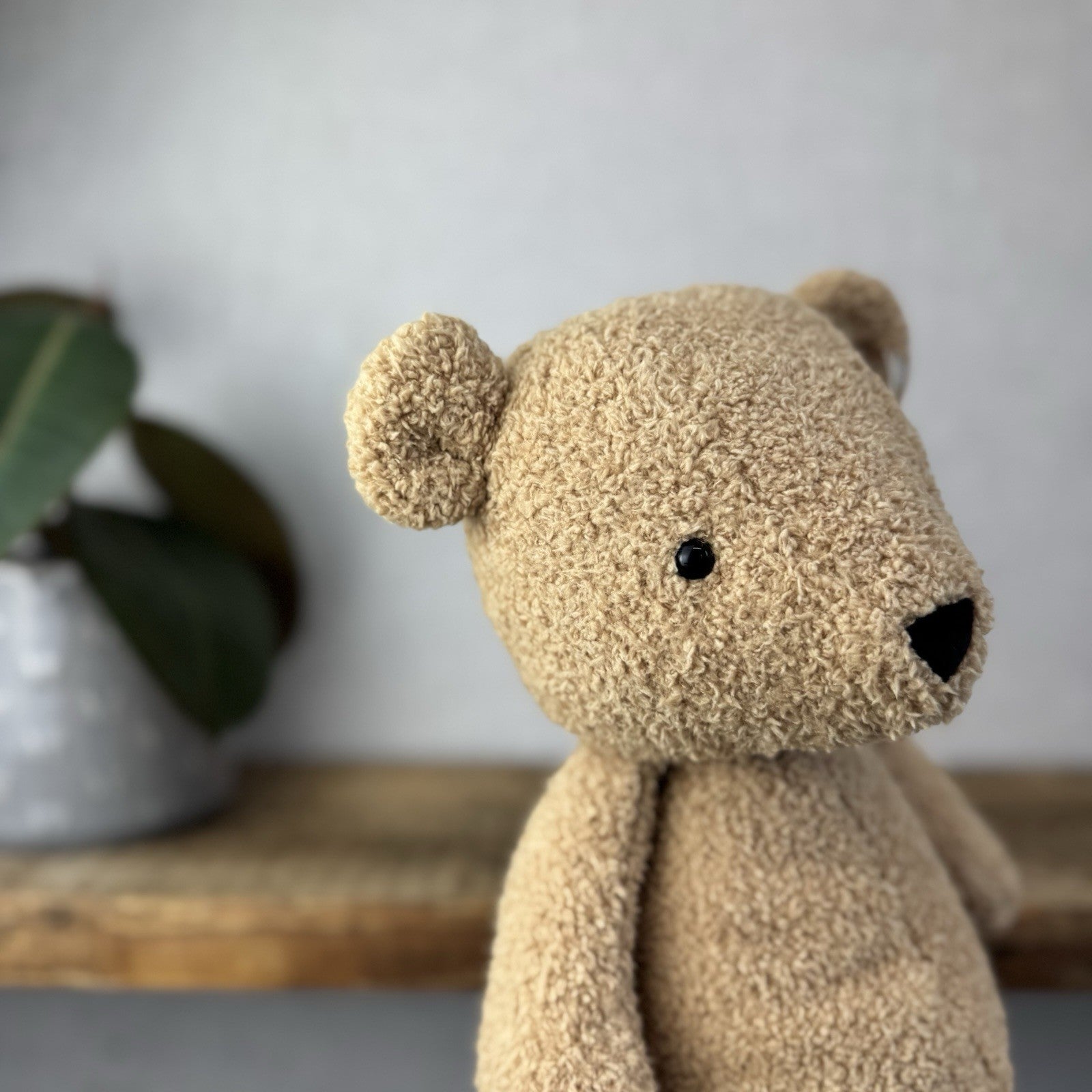 Jellycat Big Teddy - Large Little Jellycat Teddy Soft Toy With Tags Pristine 16"