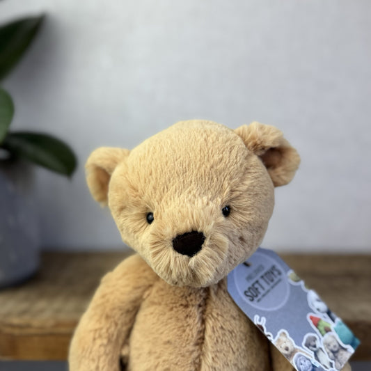 John Lewis Traditional Bear - New Without Tags (Jellycat Collaboration) Tan Bear
