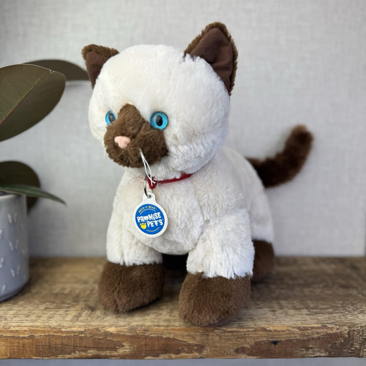Build A Bear Hello Promise Pets Ragdoll Cat New Without Tags 2016 White/Brown