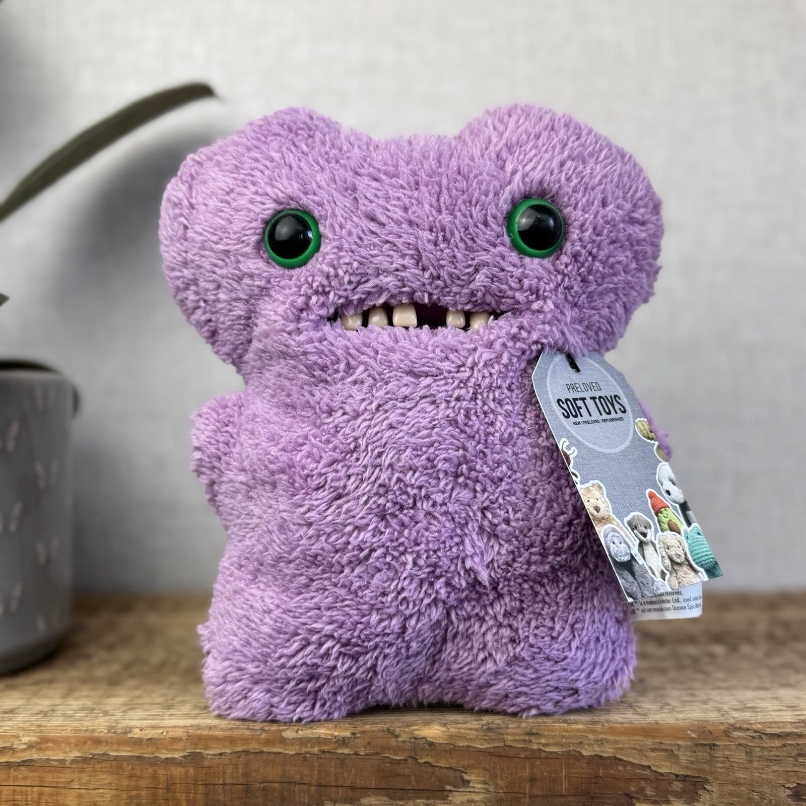 Fuggler Funny Ugly Monster Snuggler - Lilac Gaptooth McGoo Purple Cute Monster