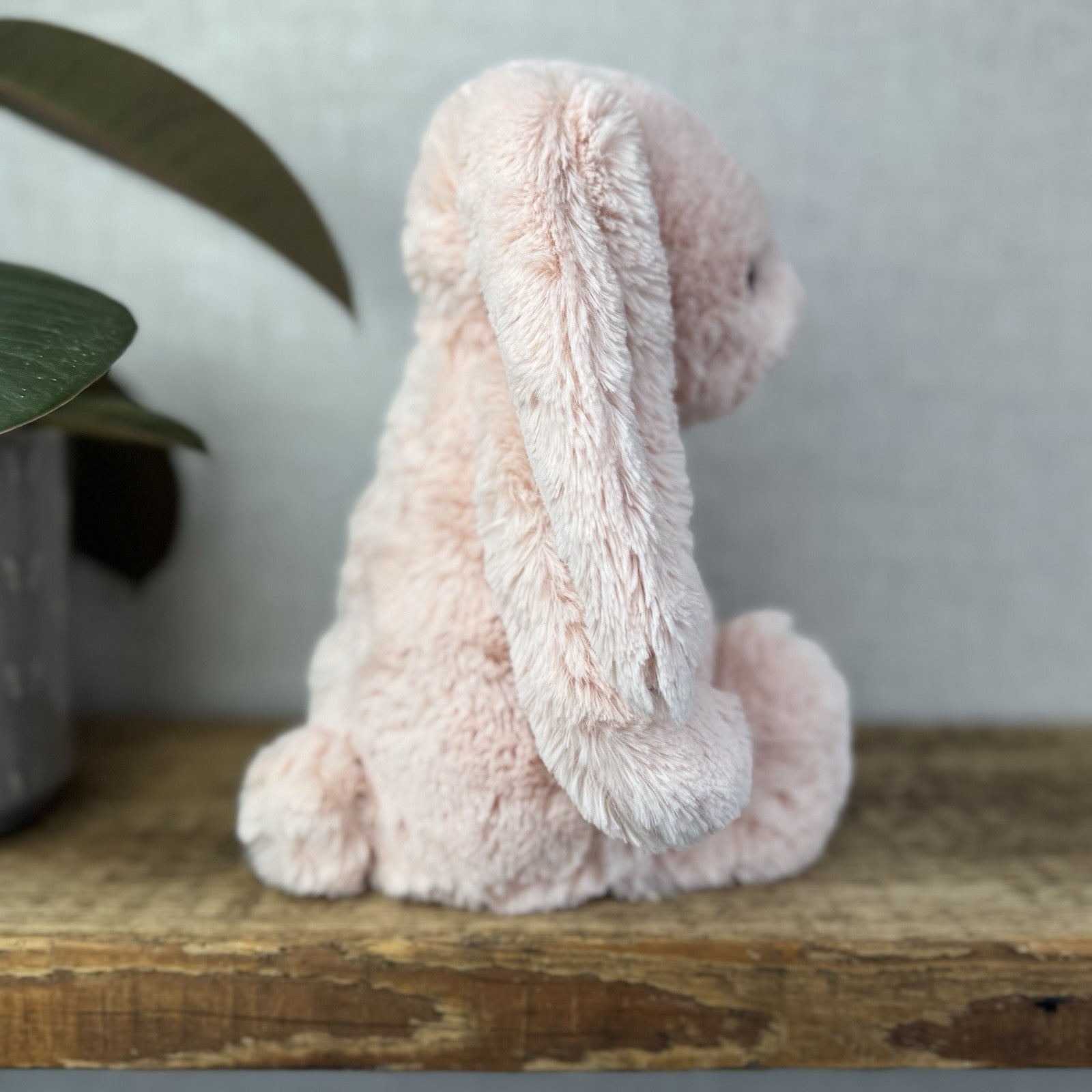 Jellycat Medium Bashful Blush Bunny - Pale Light Pink Rabbit 12” (#2)