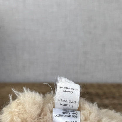 Jellycat Small Vintage Bear - Vintage Light Brown Bear Beanie Soft Toy Small 9”