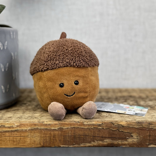 Jellycat Amuseable Acorn - Jellycat Autumn Soft Toy - Acorn Small Jellycat (3)