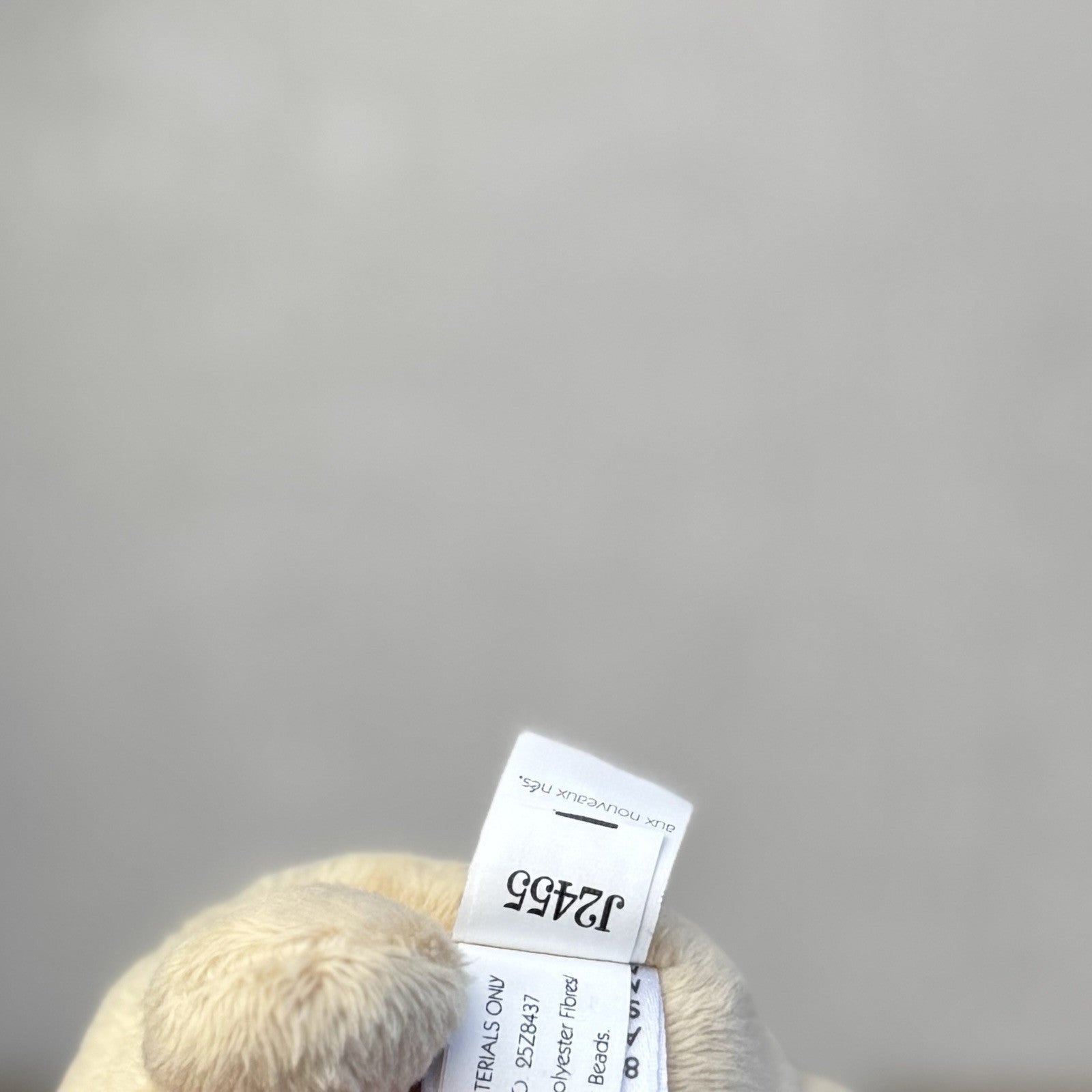 Jellycat Bibble Bear - New With Tags - Bear With Red Top & Booties 9"