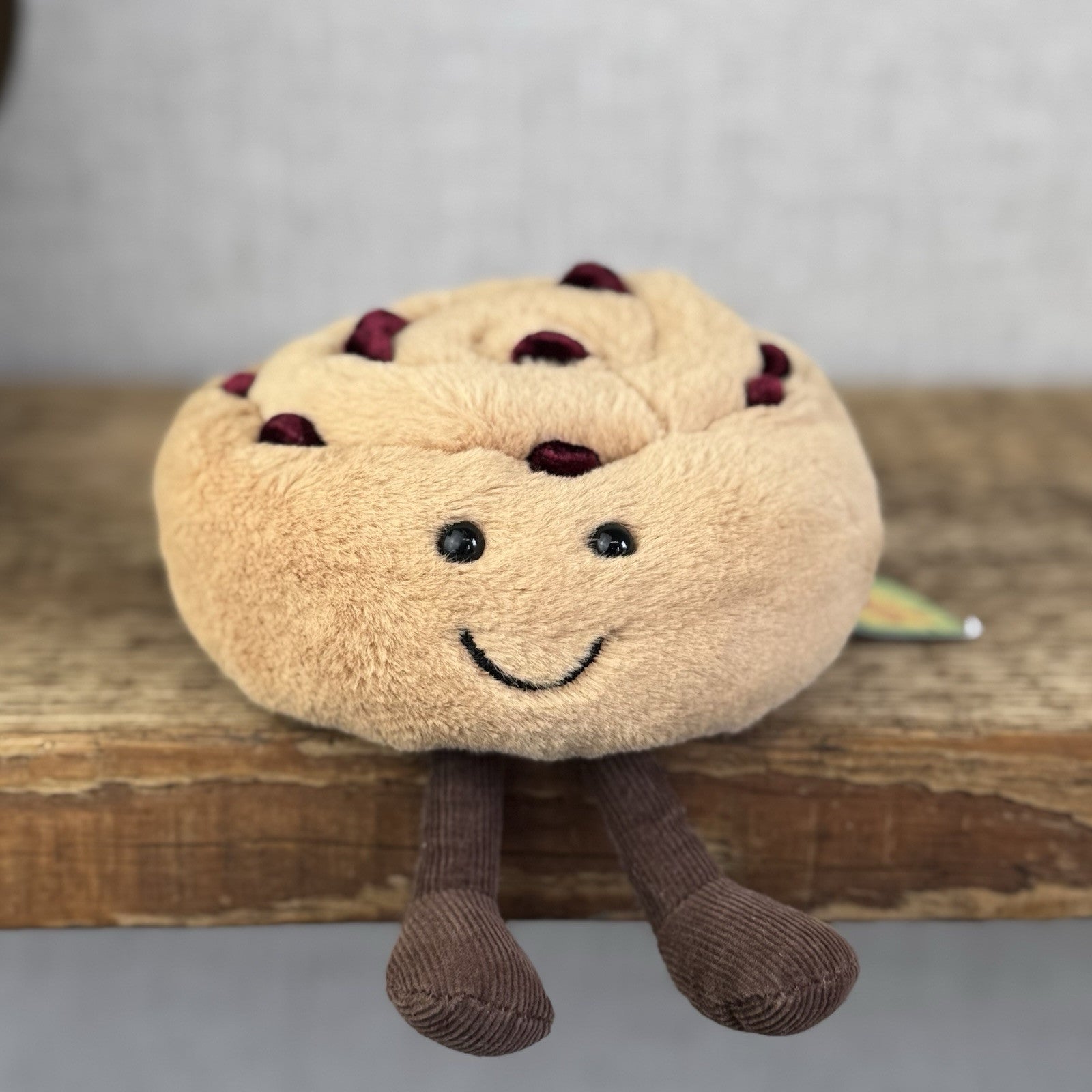 Jellycat Amuseable Pan Au Raisin - New With Tags Food Play Pastry Soft Toy 5”