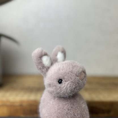 Jellycat Pebblet Mushroom Bunny Rabbit - Small Purple/Brown Rabbit Fluffy (2)