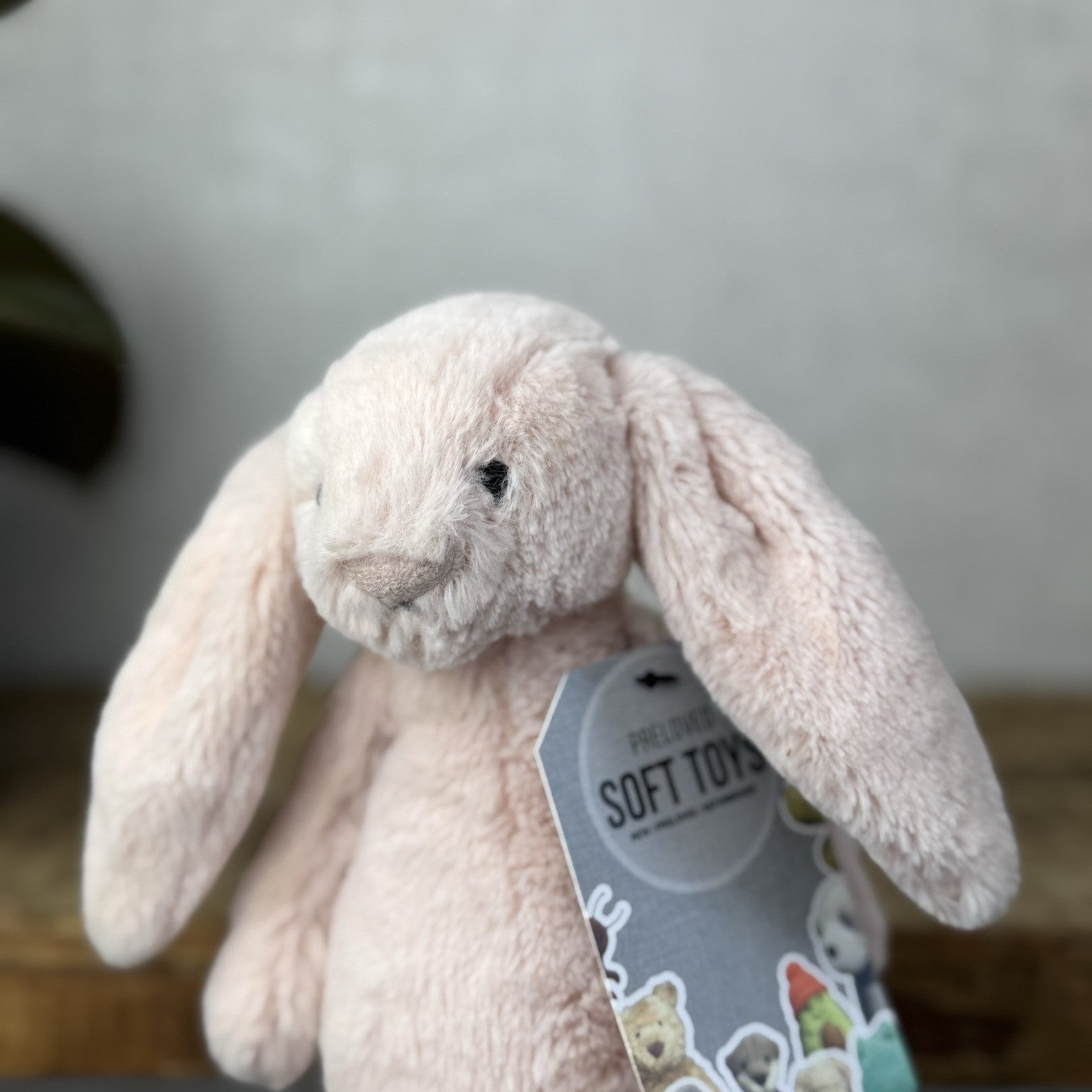 Jellycat Small Bashful Blush Bunny - Soft Pink Bunny Rabbit Baby Blush 8” (2)