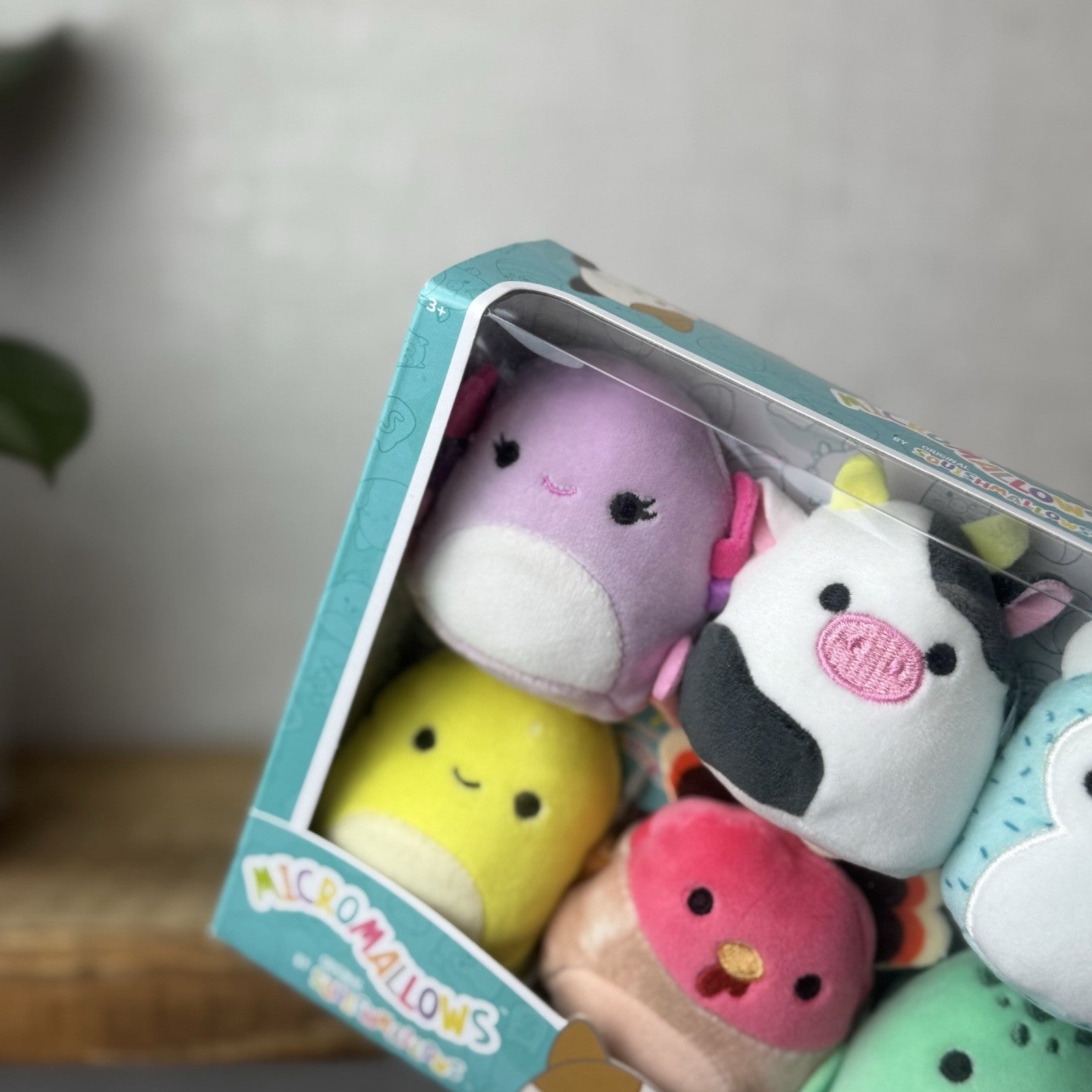 Squishmallow Micromallows 6 pack - Cailey, Connor, Gavi, Zarina, Hasani, Cole