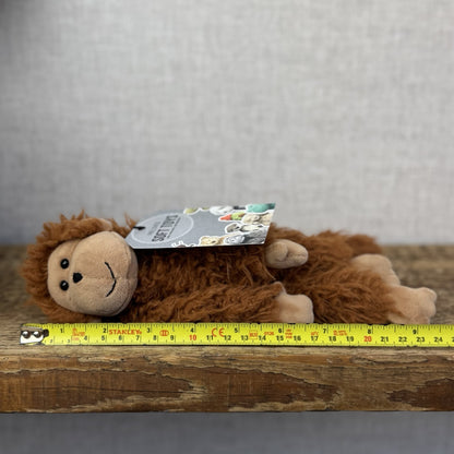 Jellycat BonBon Monkey - Brown Small Fluffy Monkey Soft Toy - Fluffy Monkey 10”