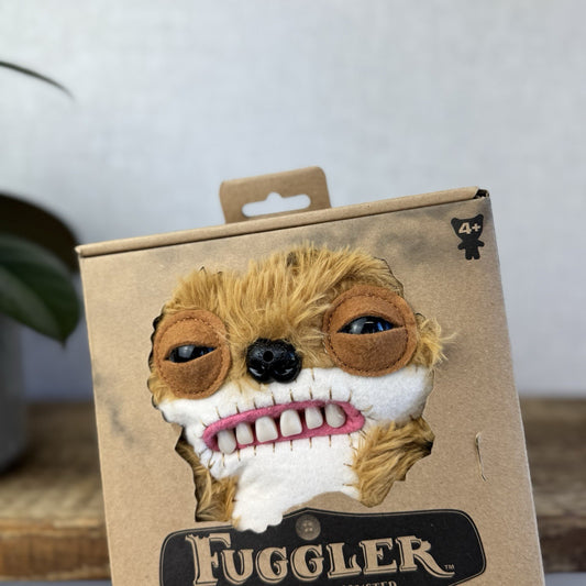 Fuggler Fart Face Sketchy Squirrel - Brand New Unused With Box Funny Ugly Plush