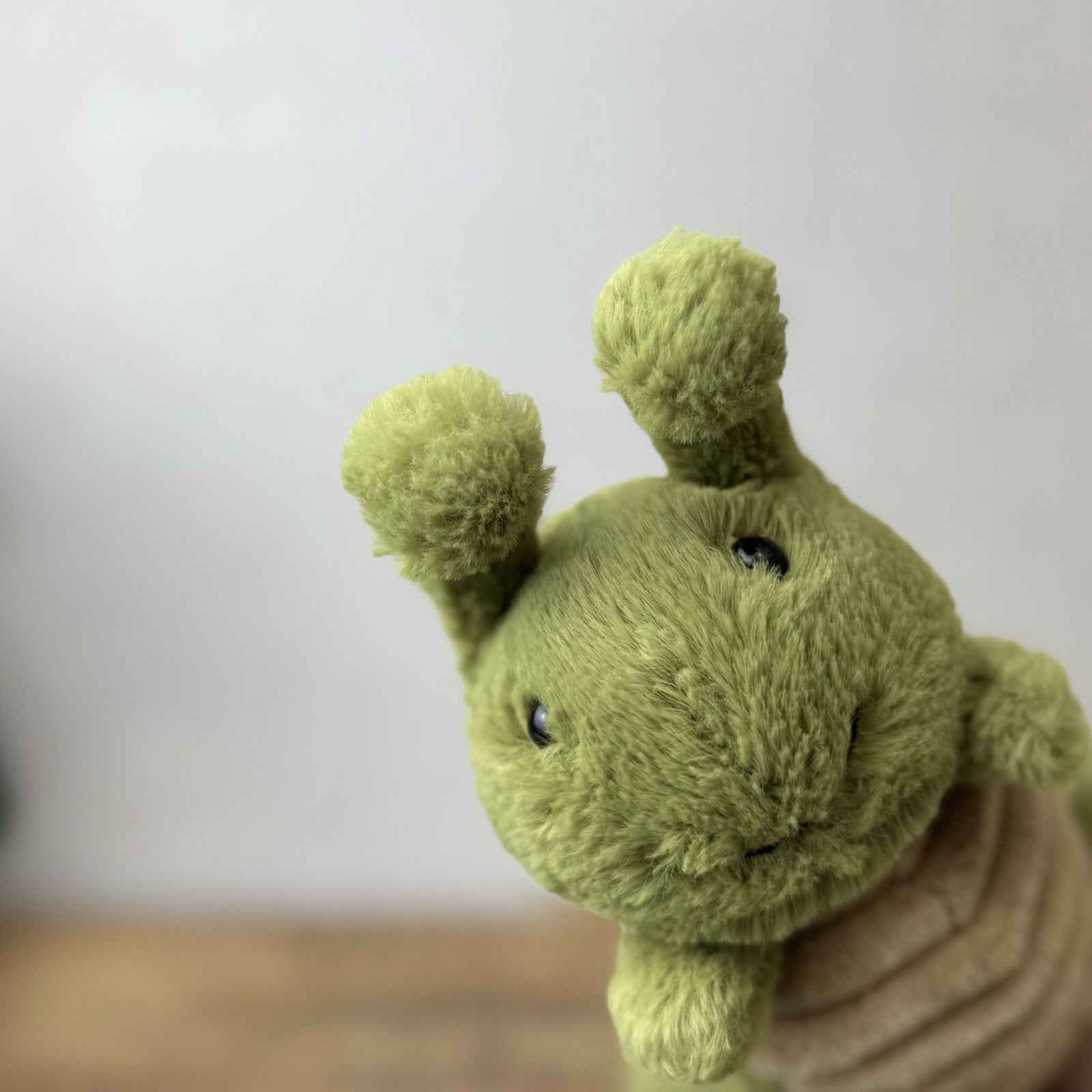 Jellycat Christopher Caterpillar Soft Toy Green Caterpillar Bug Soft Beanie 12”