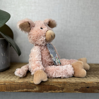 Jellycat Small Pickles Piglet - Vintage Jellycat Pig New Without Tags 12"
