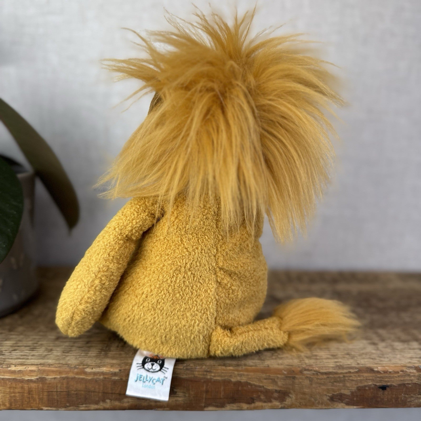 Jellycat Medium Pelhamby Lion - Pristine Retired Jellycat Lion Soft Toy 12" NWT