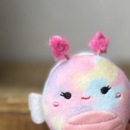 Squishmallows Squishville - Micromallow Squishmallow - Iris Rainbow Butterfly 2”