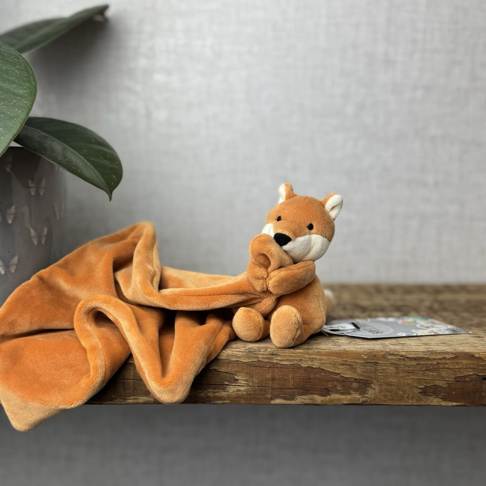 Jellycat My First Fox Soother - Orange Velour Fox Friend Soother Small Soft Baby
