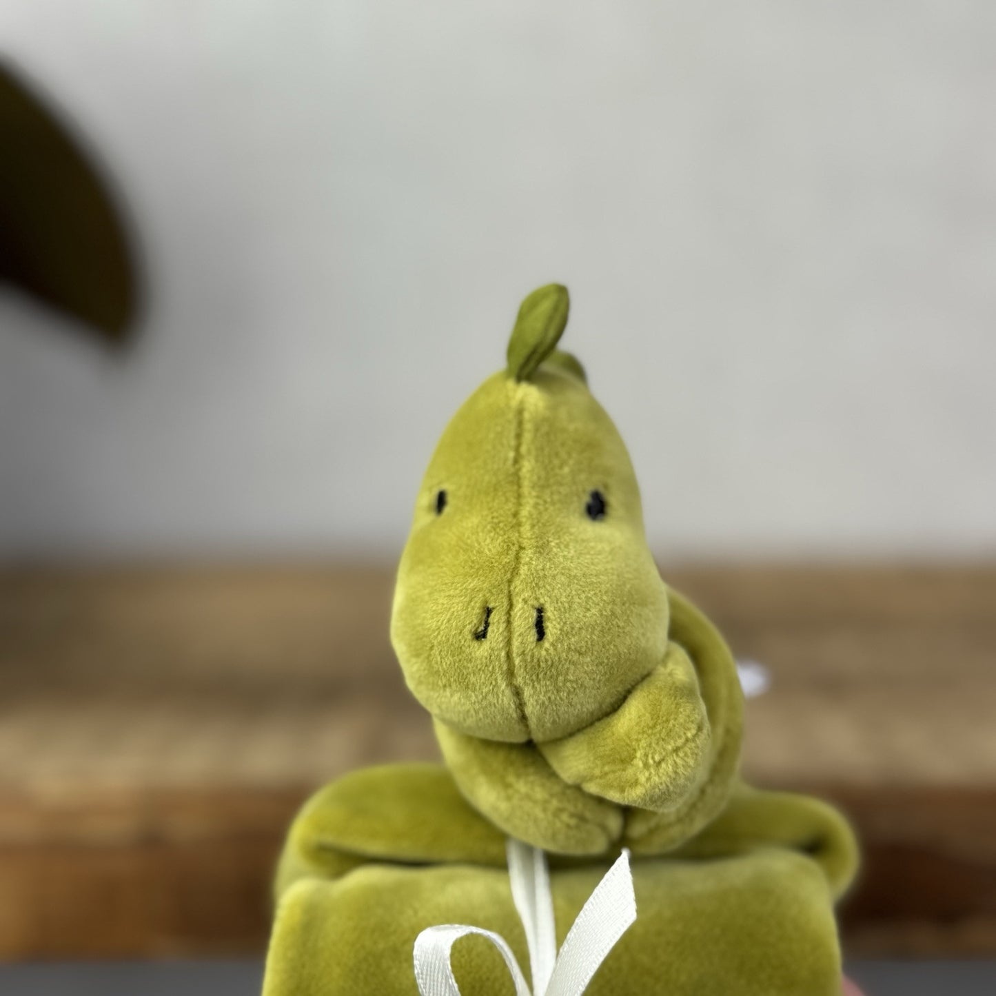 Jellycat My First Dino Soother - Green Velour Dinosaur Soother Small Soft Baby