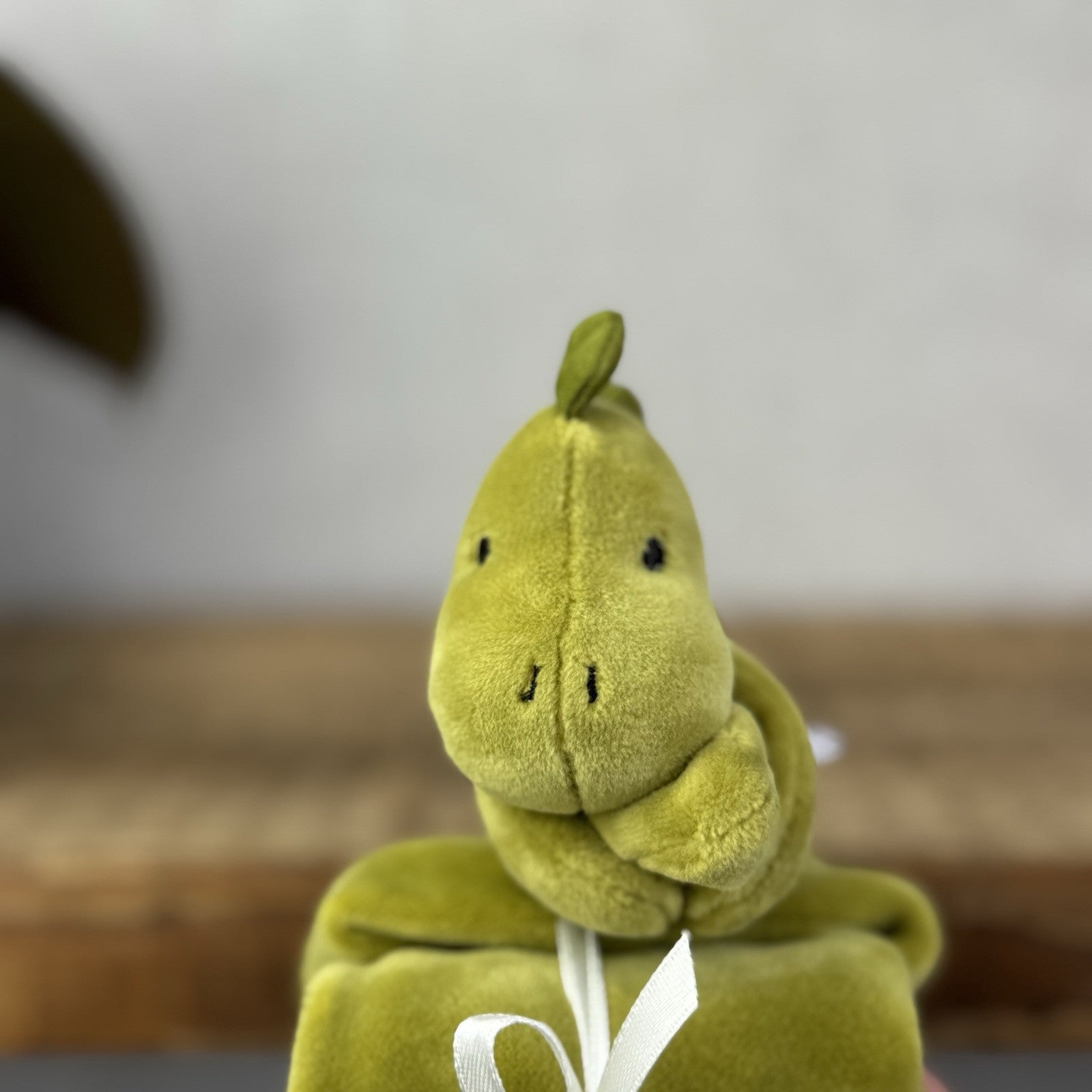Jellycat My First Dino Soother - Green Velour Dinosaur Soother Small Soft Baby