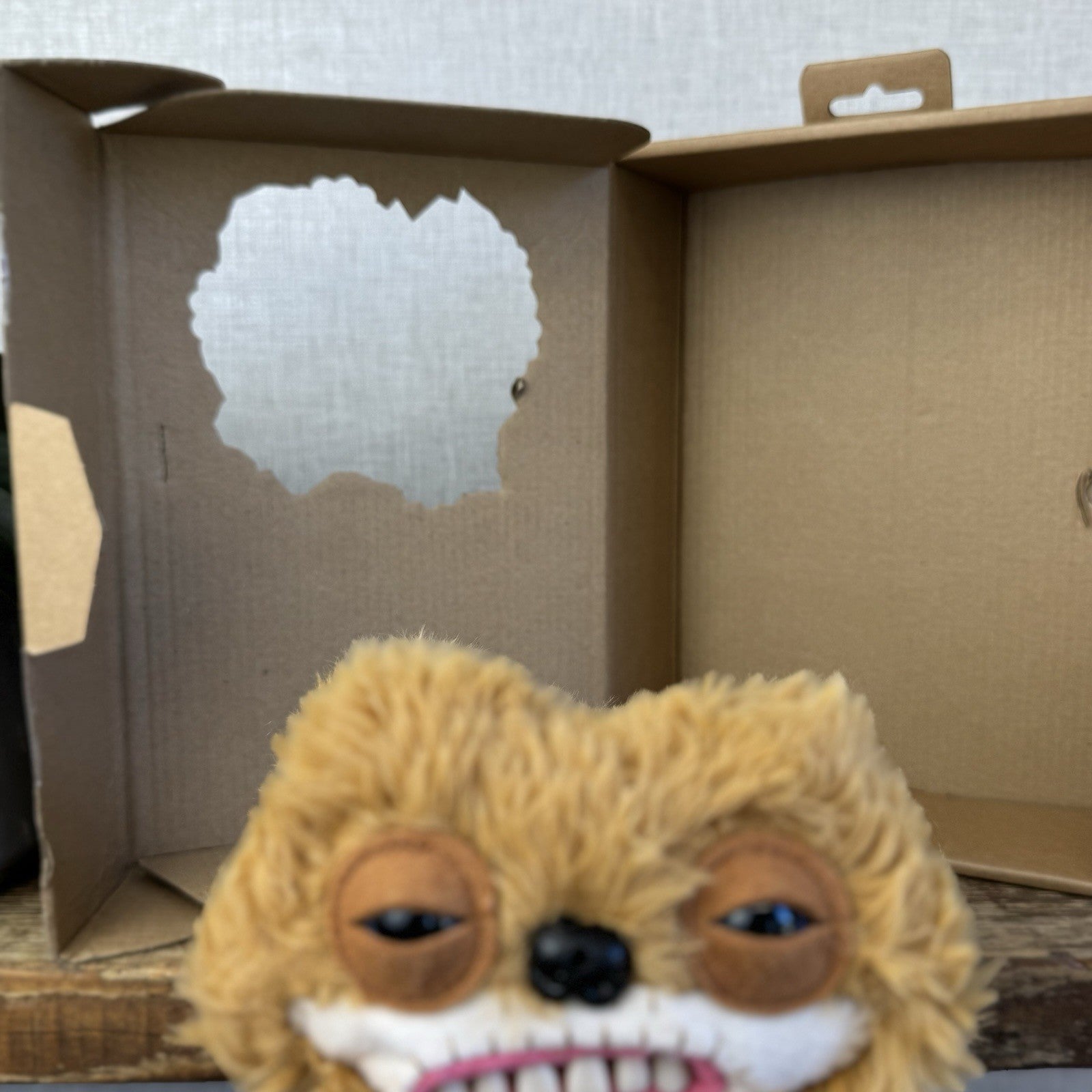 Fuggler Fart Face Sketchy Squirrel - Brand New Unused With Box Funny Ugly Plush