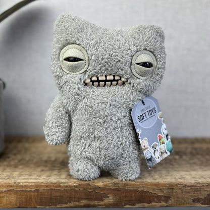 Fuggler Funny Ugly Monster Snuggler Edition - Munch Much Grey Snuggler Rare Soft