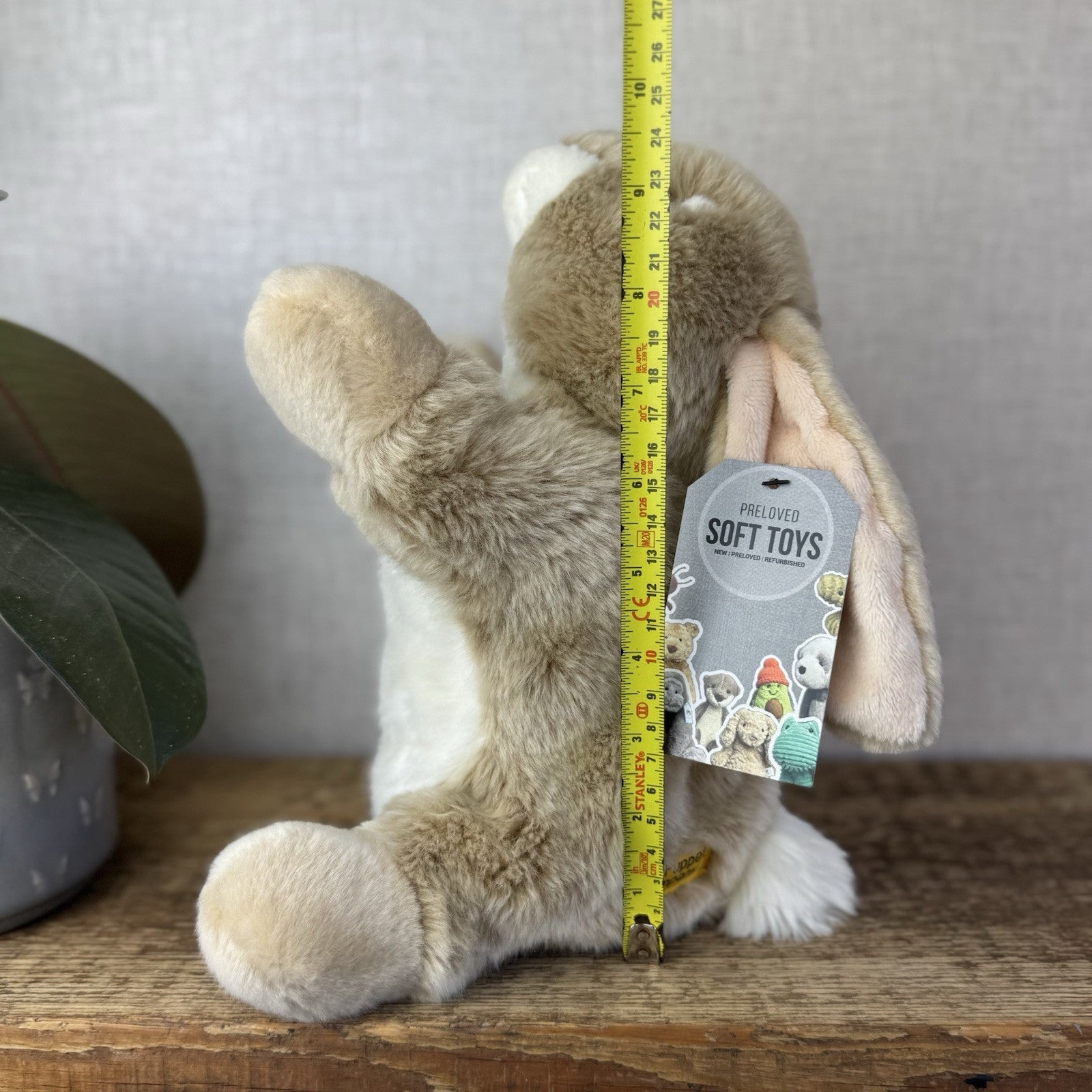 The Puppet Company - Lop Ear Full Bodied Bunny Puppet Rabbit Puppet 10"