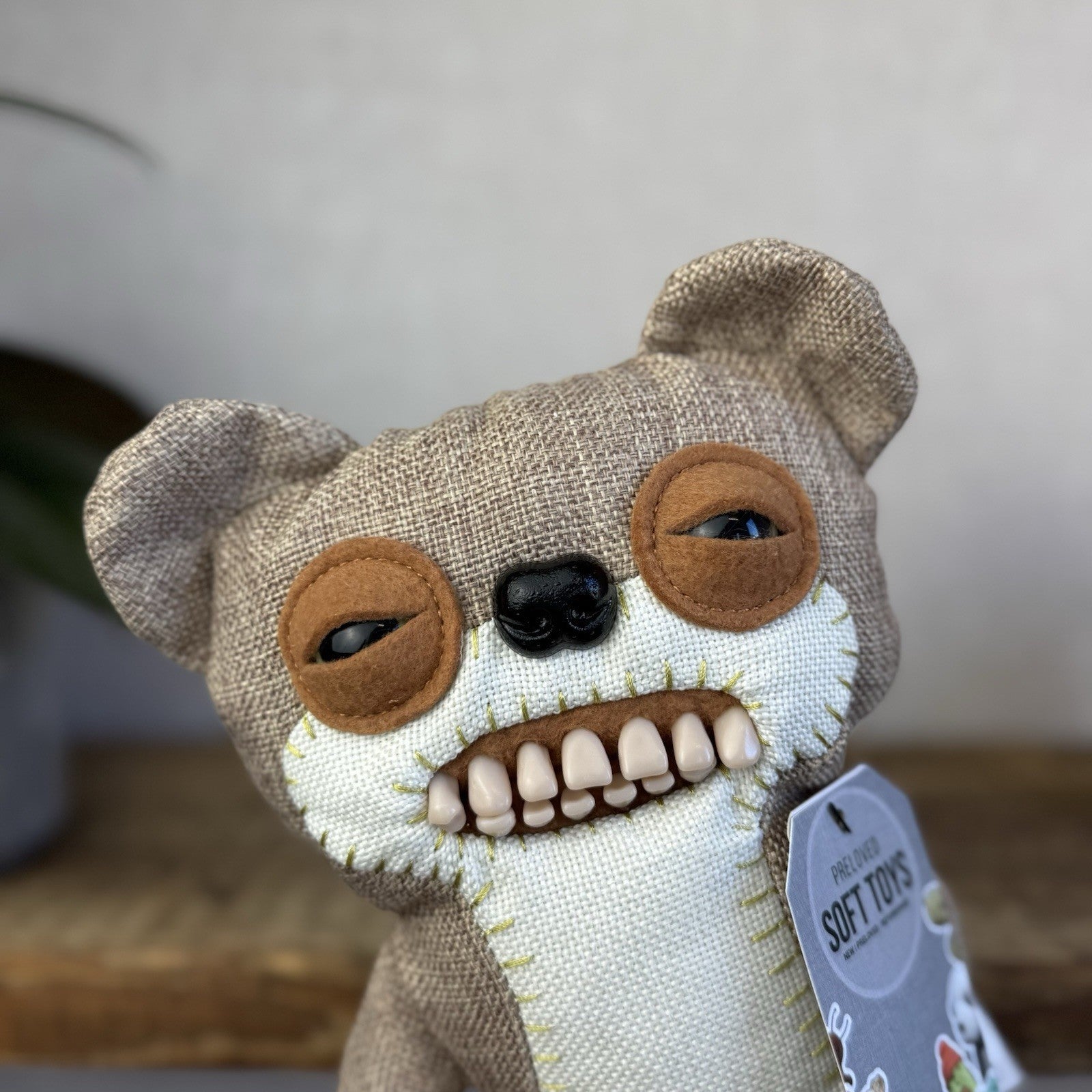 Fuggler Teddy Bear Nightmare Funny Ugly Monster Soft Toy Plush Chase Rare #2