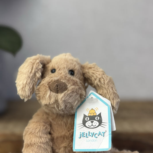Jellycat Baby Fuddlewuddle Puppy - Tiny Fuddlewuddle Dog Puppy With Tags 5”