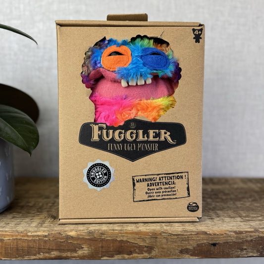 Fuggler Funny Ugly Monster Snuggler Edition Rainbow Grin Grin Snuggler With Box