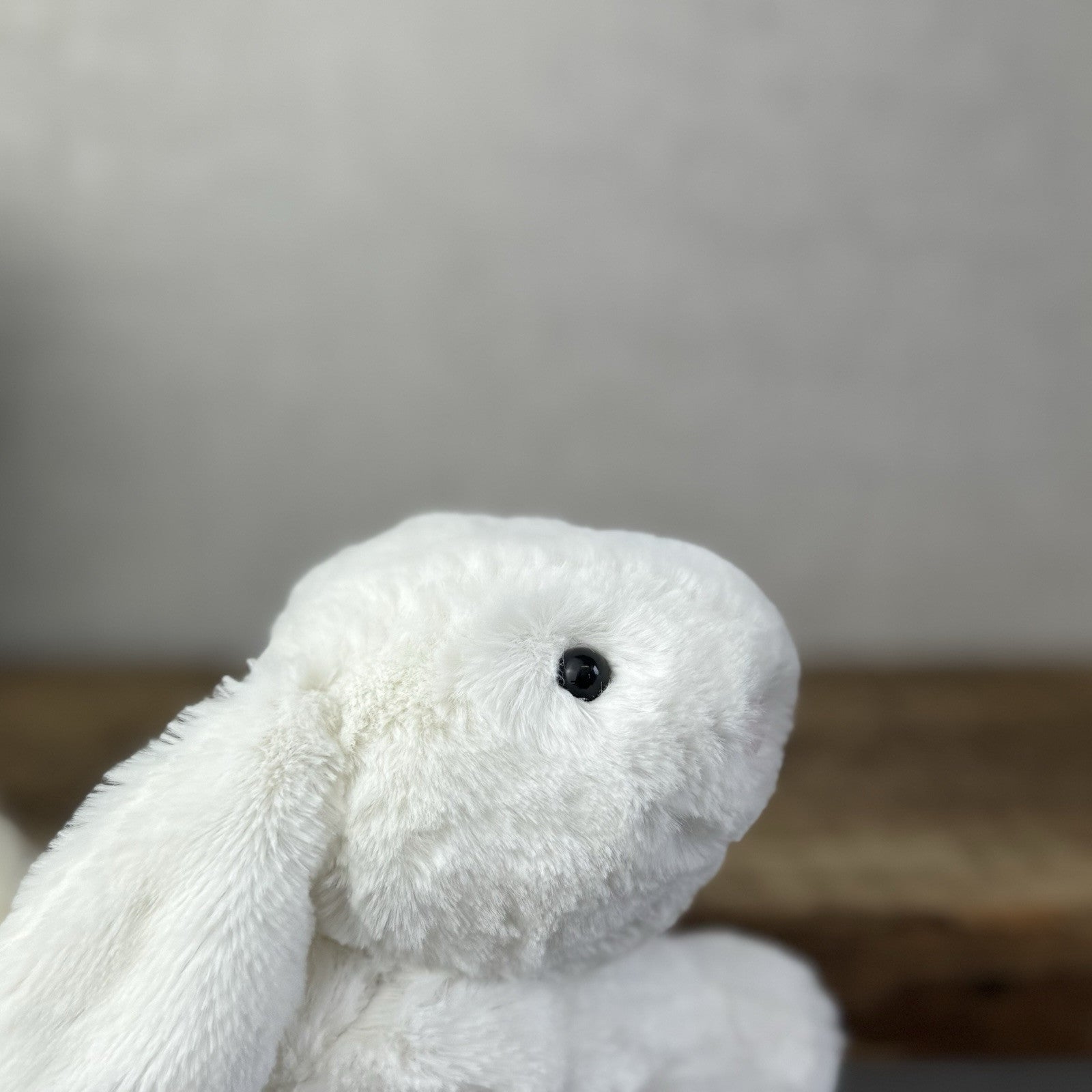 Jellycat SMALL White Smudge Bunny Rabbit - White Company White Bunny Smudge 10”