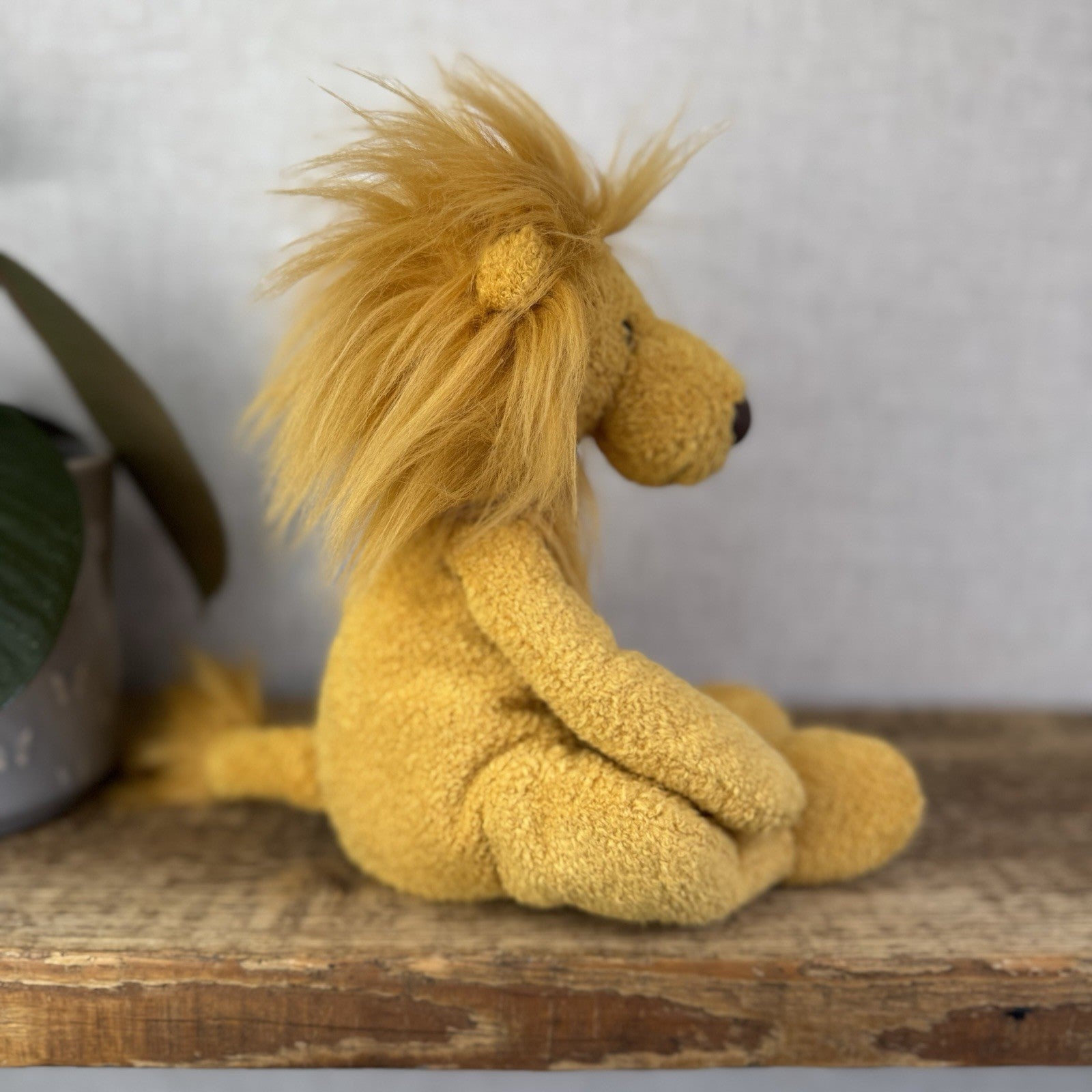 Jellycat Medium Pelhamby Lion - Pristine Retired Jellycat Lion Soft Toy 12" NWT