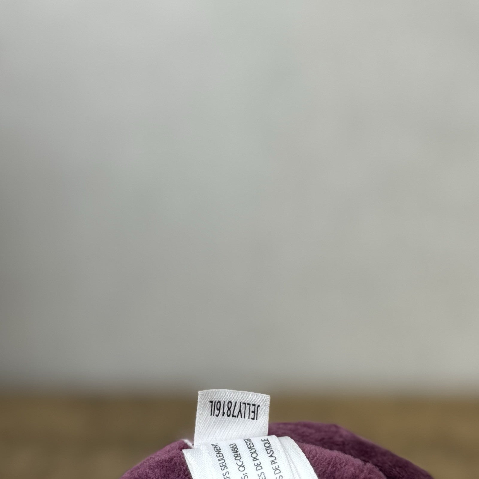 Jellycat Fabulous Fruit Plum - Small Purple Fruit Soft Toy Food Play Beanie 4”