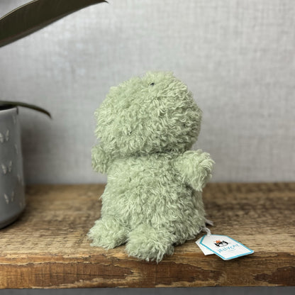 Jellycat Little Frog - Fluffy Little Frog - Light Green Frog New With Tags 8"