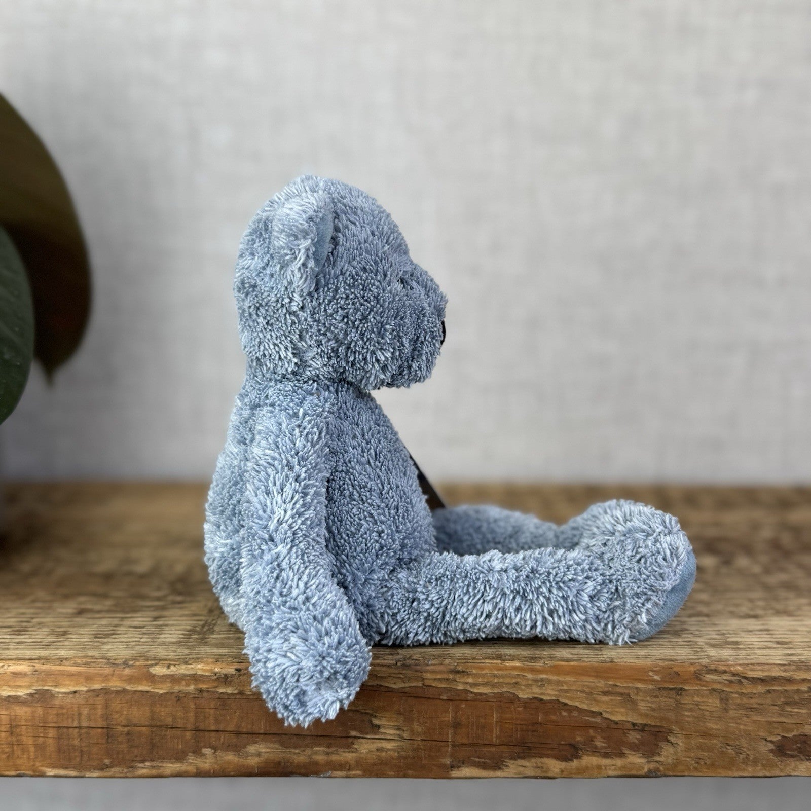 Jellycat Lil Slackajack Blue Bear Baby Slackajack Textured Blue Slackajack 8”