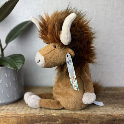 Jellycat Ramone Bull - Large Fluffy Bull New Jellycat New Without Tags 14"