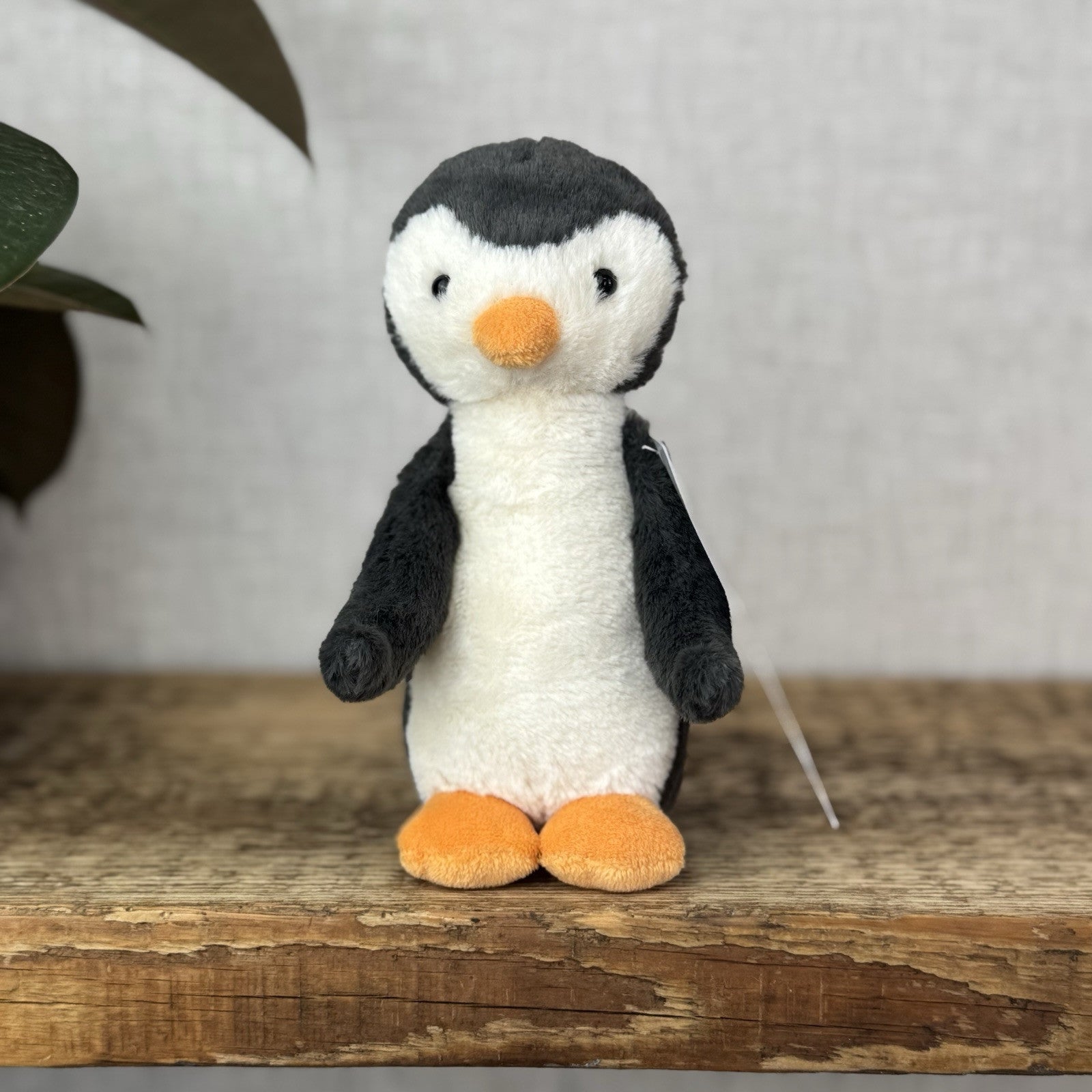 Jellycat Small Bashful Penguin - Small Retired Standing Penguin Grey - 8”