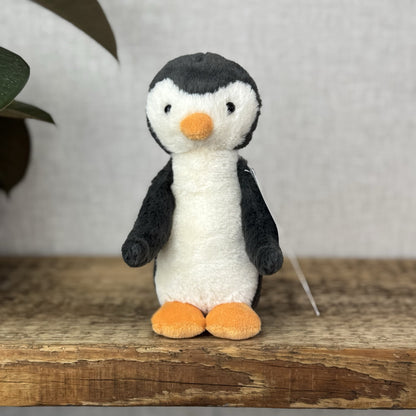Jellycat Small Bashful Penguin - Small Retired Standing Penguin Grey - 8”
