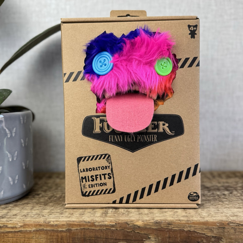 Fuggler Funny Ugly Monster - Oogah BooGah Rainbow Laboratory Misfits - With Box