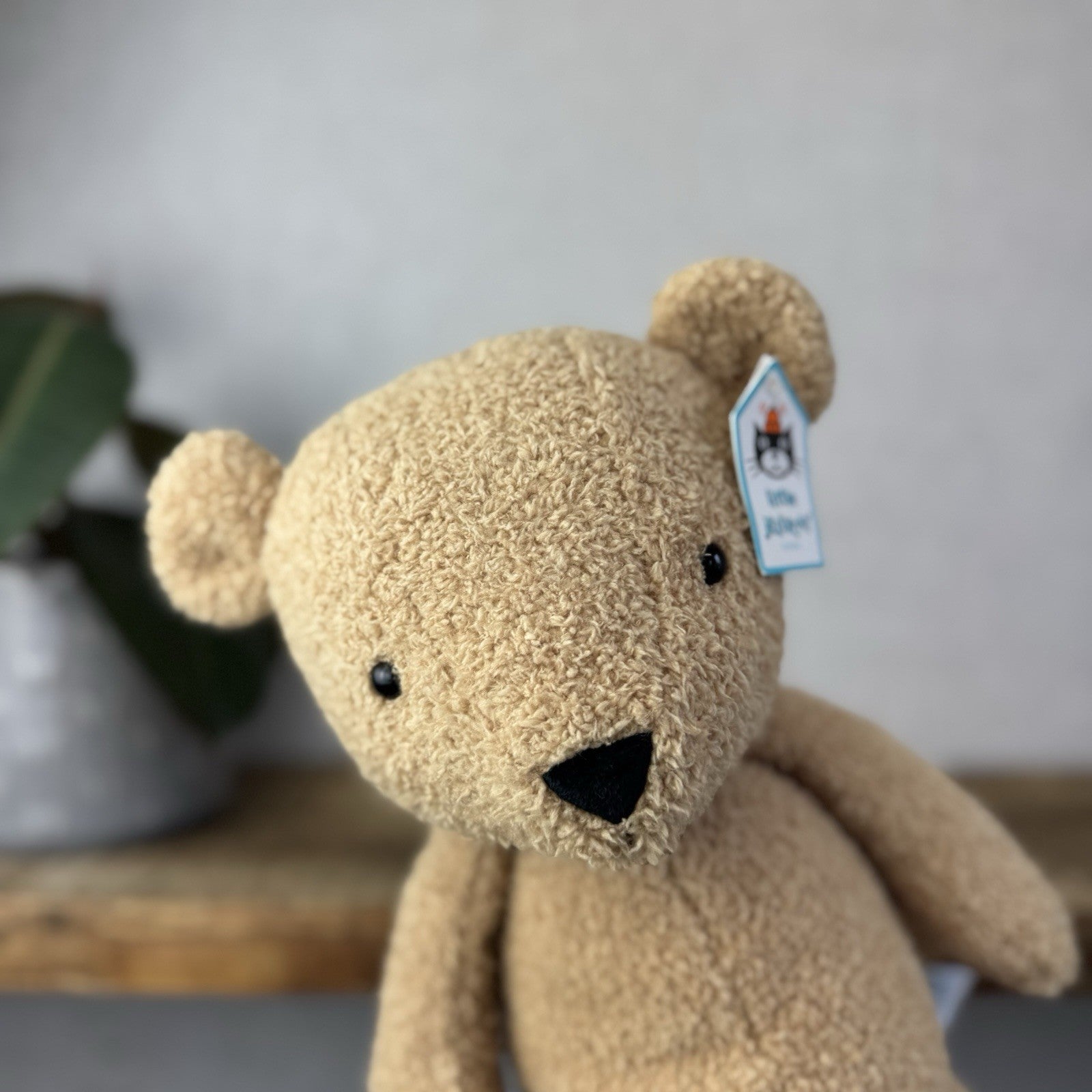 Jellycat Big Teddy - Large Little Jellycat Teddy Soft Toy With Tags Pristine 16"